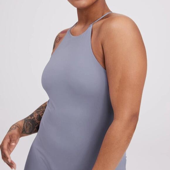 girlfriend collective Naomi Workout Dress Sea Glass 4XL - Picture 4 of 9